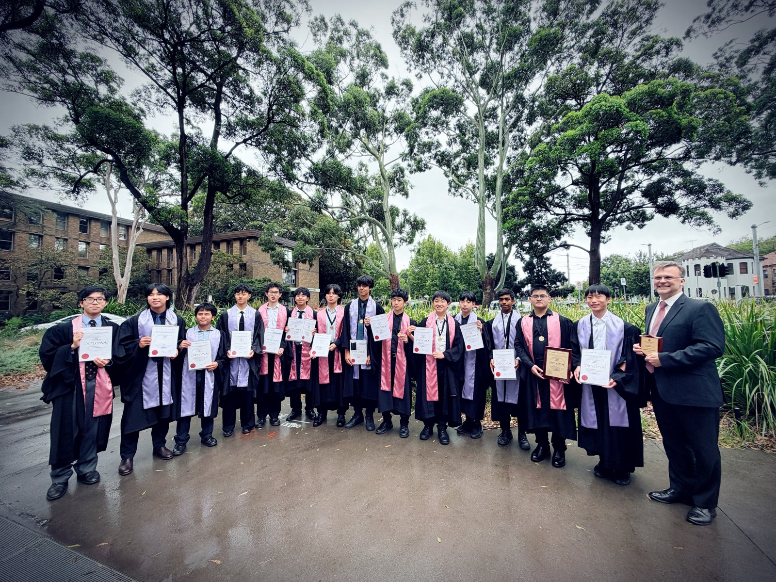 Sydney Grammar School LMusA group photograph